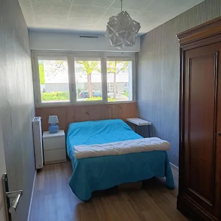 3 chambres, balcon,Pk gratuit, Netflix * Saint-Herblain
